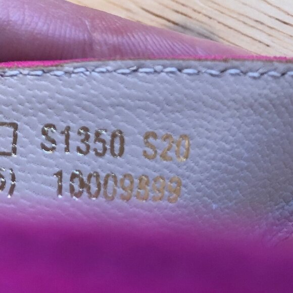 NEW (NWOT) Stuart Weitzman Brigida pink suede/cork heeled sandals sz 8 - Picture 16 of 16